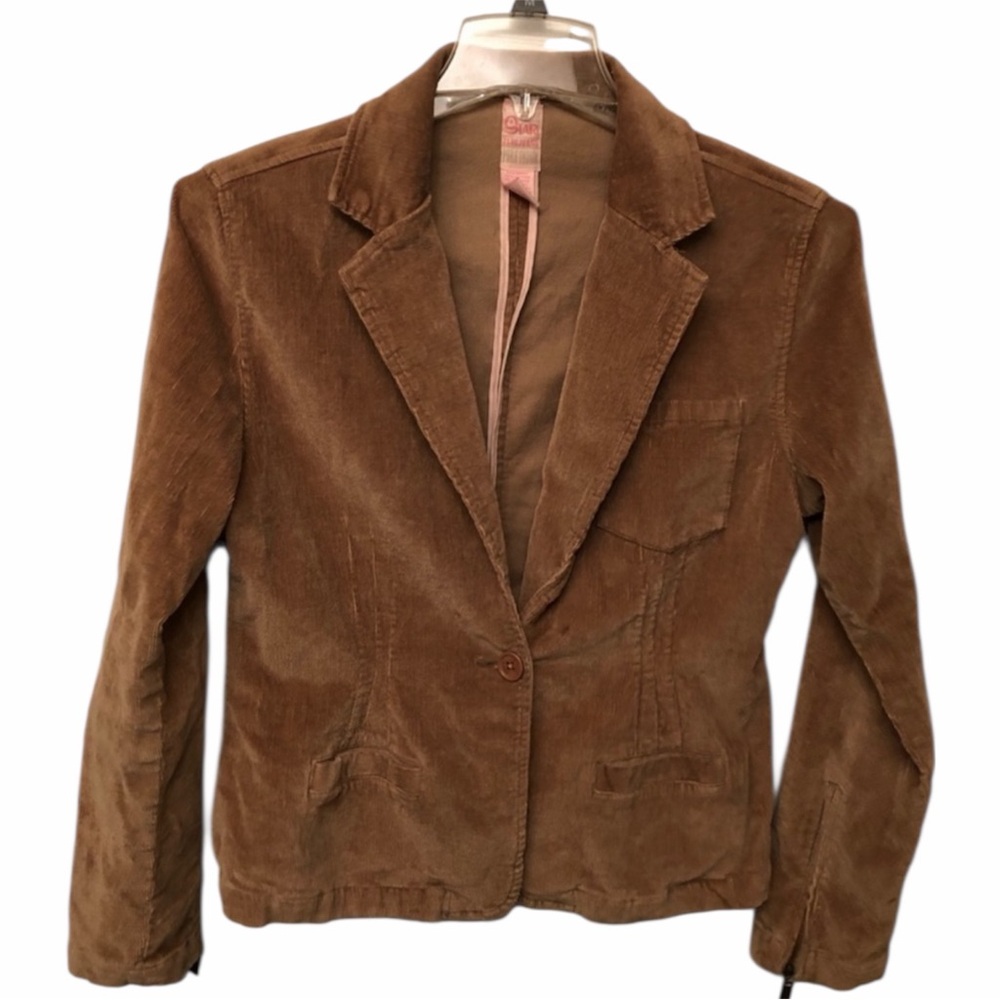 Corduroy jacket Tan/brown Size Large—#042